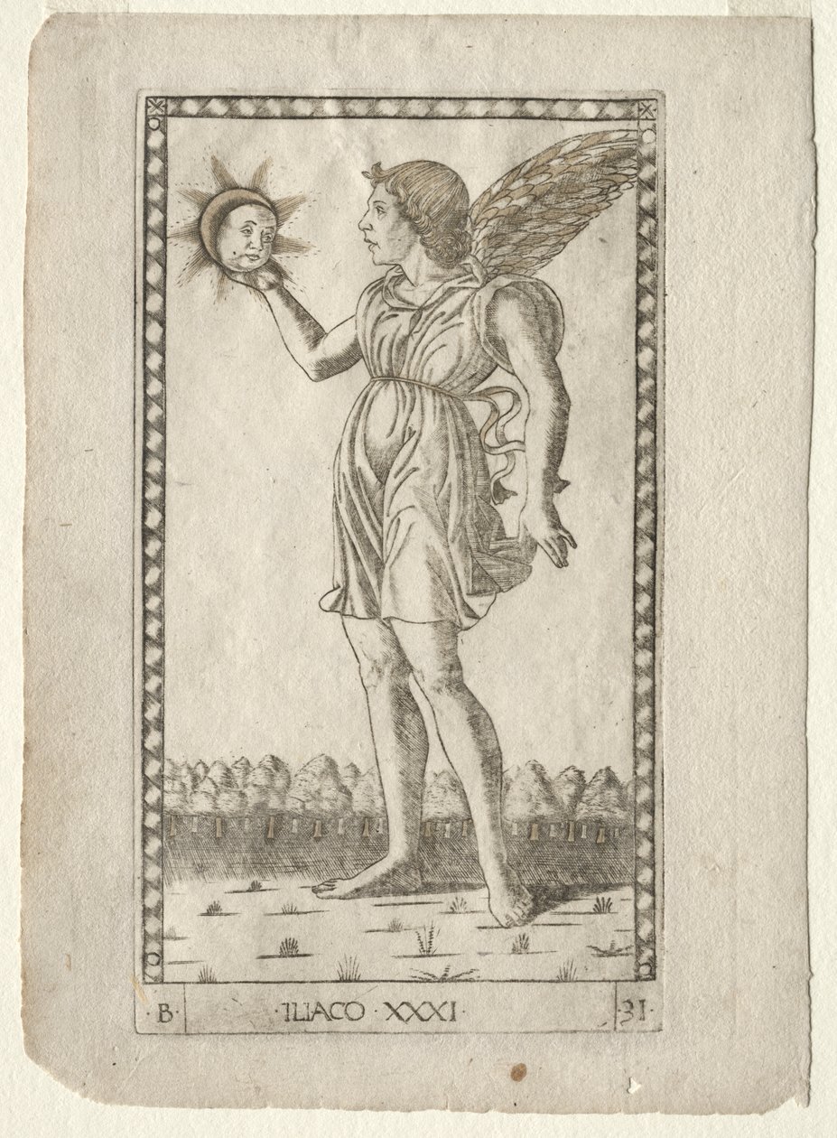 Genius of the Sun (fra Tarocchi, serie B: Cosmic Principles and Virtues, #31) af Master of the E Series Tarocchi