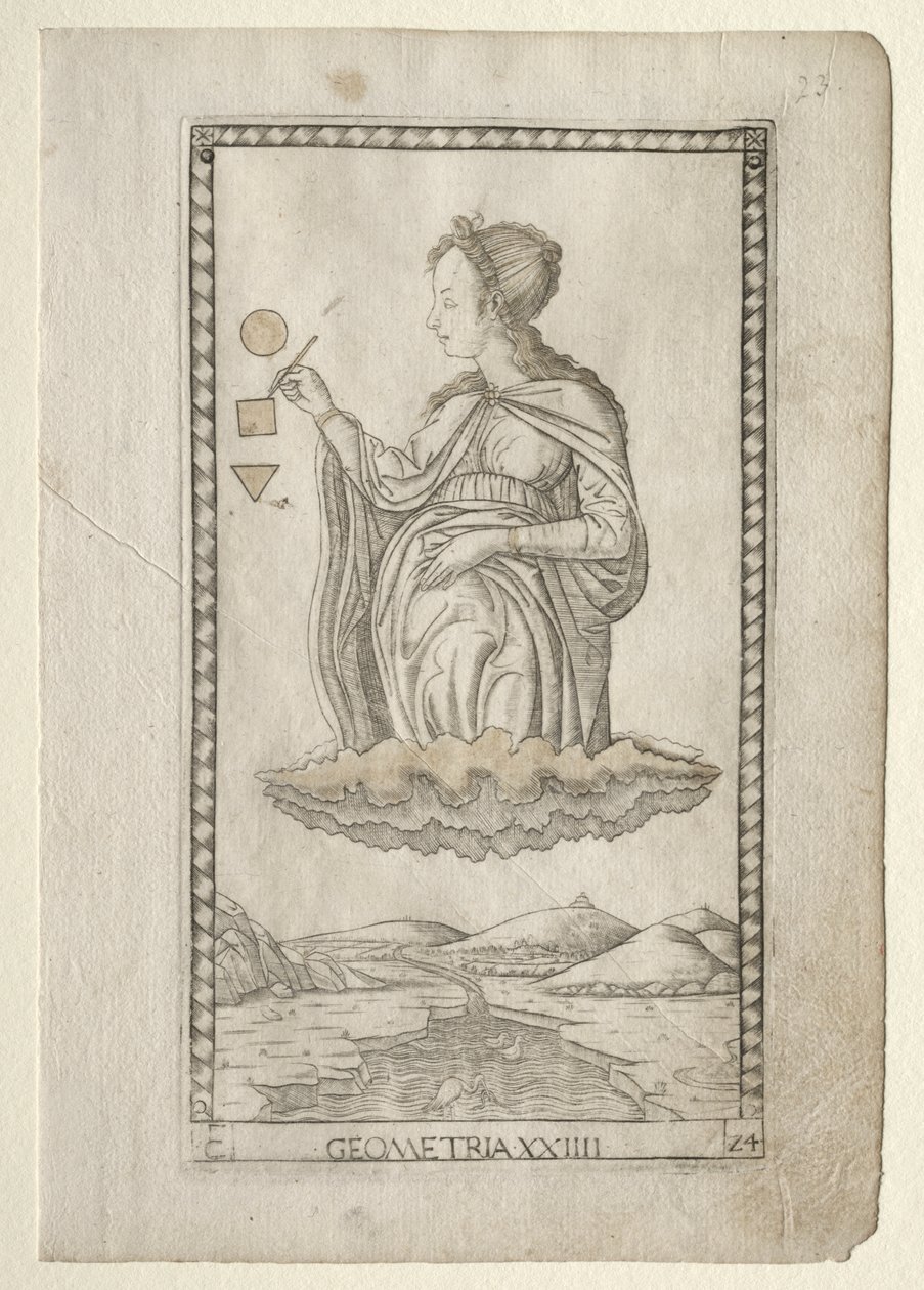 Geometri (fra Tarocchi, serie C: Liberal Arts, #24) af Master of the E Series Tarocchi