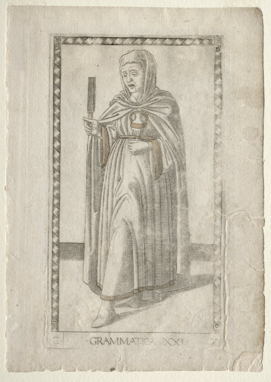 Grammatik (fra Tarocchi, serie C: Liberal Arts, #21) af Master of the E Series Tarocchi