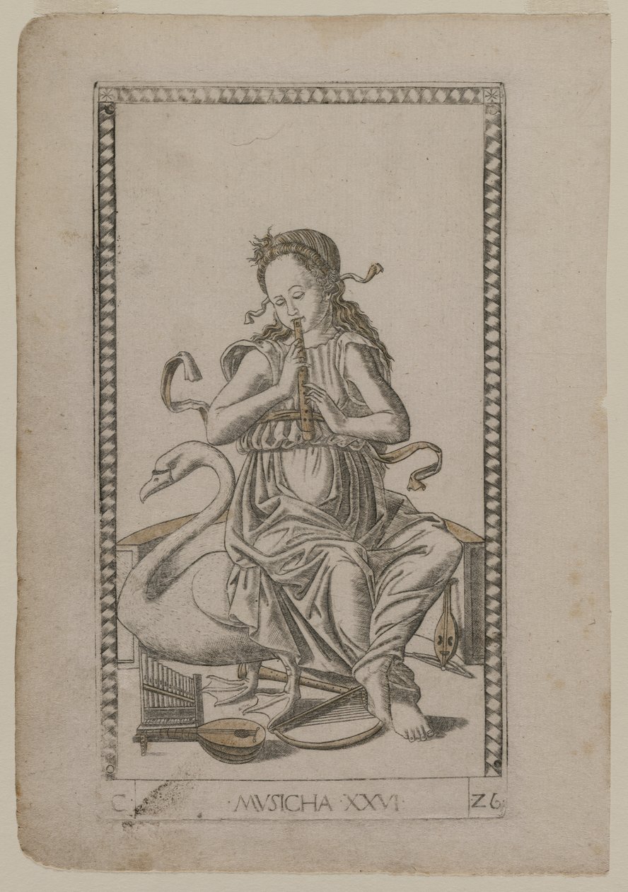 Musik (fra Tarocchi, serie C: Liberal Arts, #26) af Master of the E Series Tarocchi