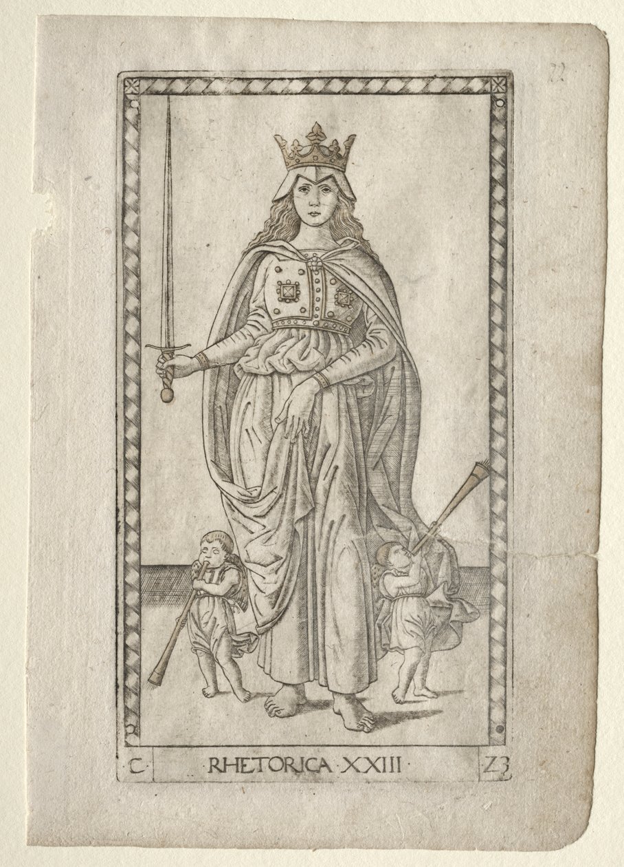 Retorik (fra Tarocchi, serie C: Liberal Arts, #23) af Master of the E Series Tarocchi