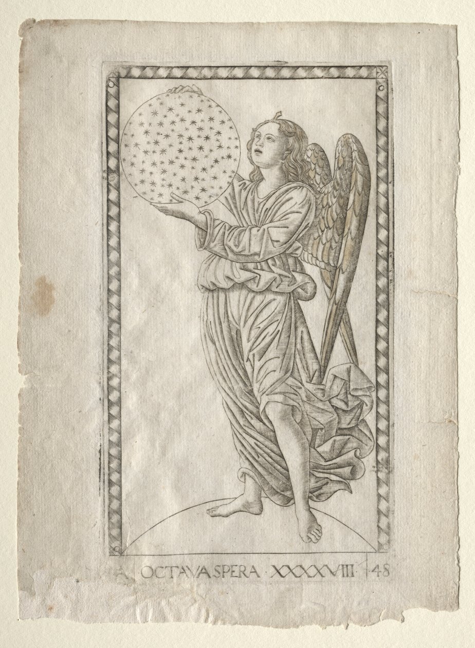 The Angel of the Eighth Sphere (fra Tarocchi, serie A: Firmaments of the Universe, #48) af Master of the E Series Tarocchi