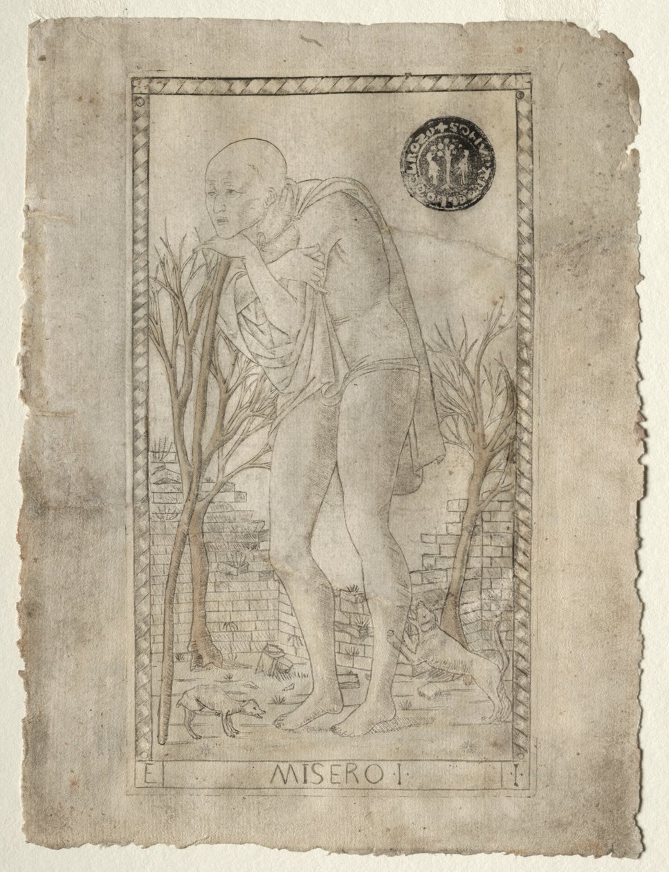 The Beggar (fra Tarocchi, serie E: Conditions of Man, #1) af Master of the E Series Tarocchi