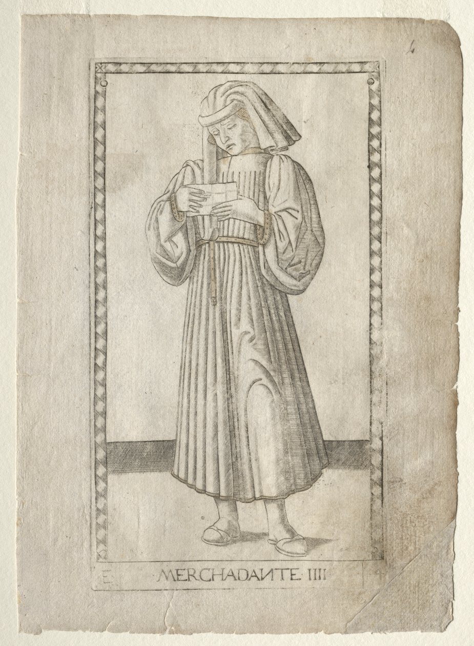 The Merchant (fra Tarocchi, serie E: Conditions of Man, #4) af Master of the E Series Tarocchi