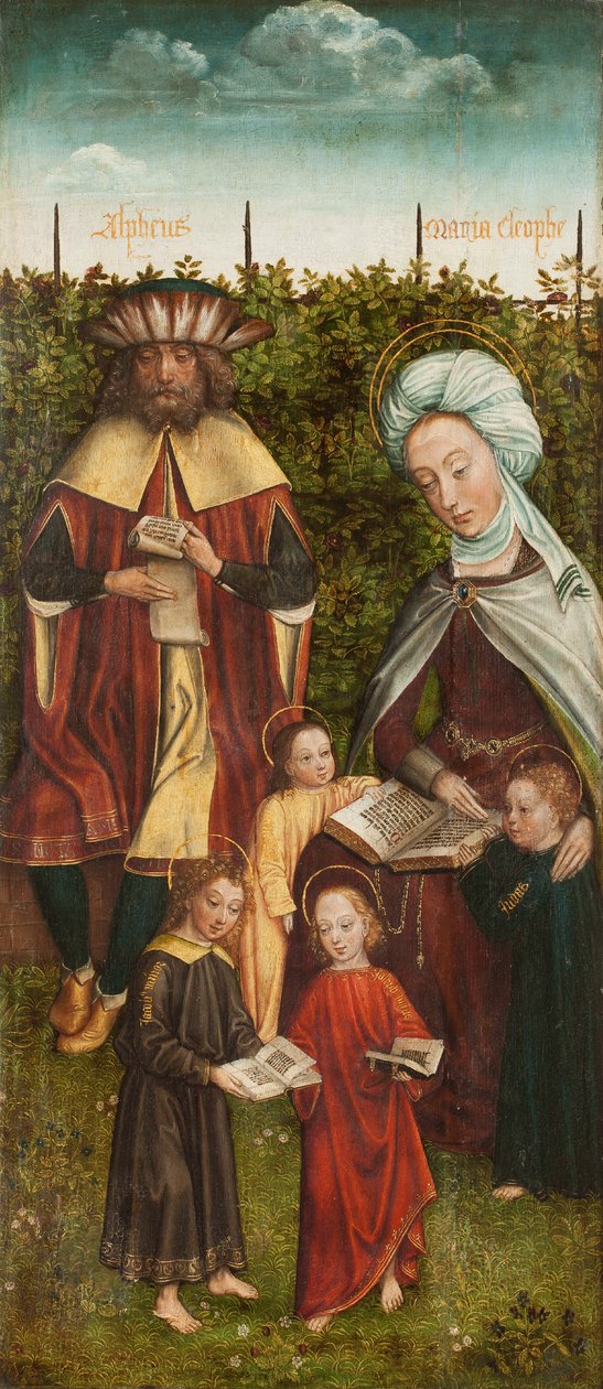 The Family of Saint Anne Triptykon, højre panel, ca 1500-1510. af Master of the Family of Saint
