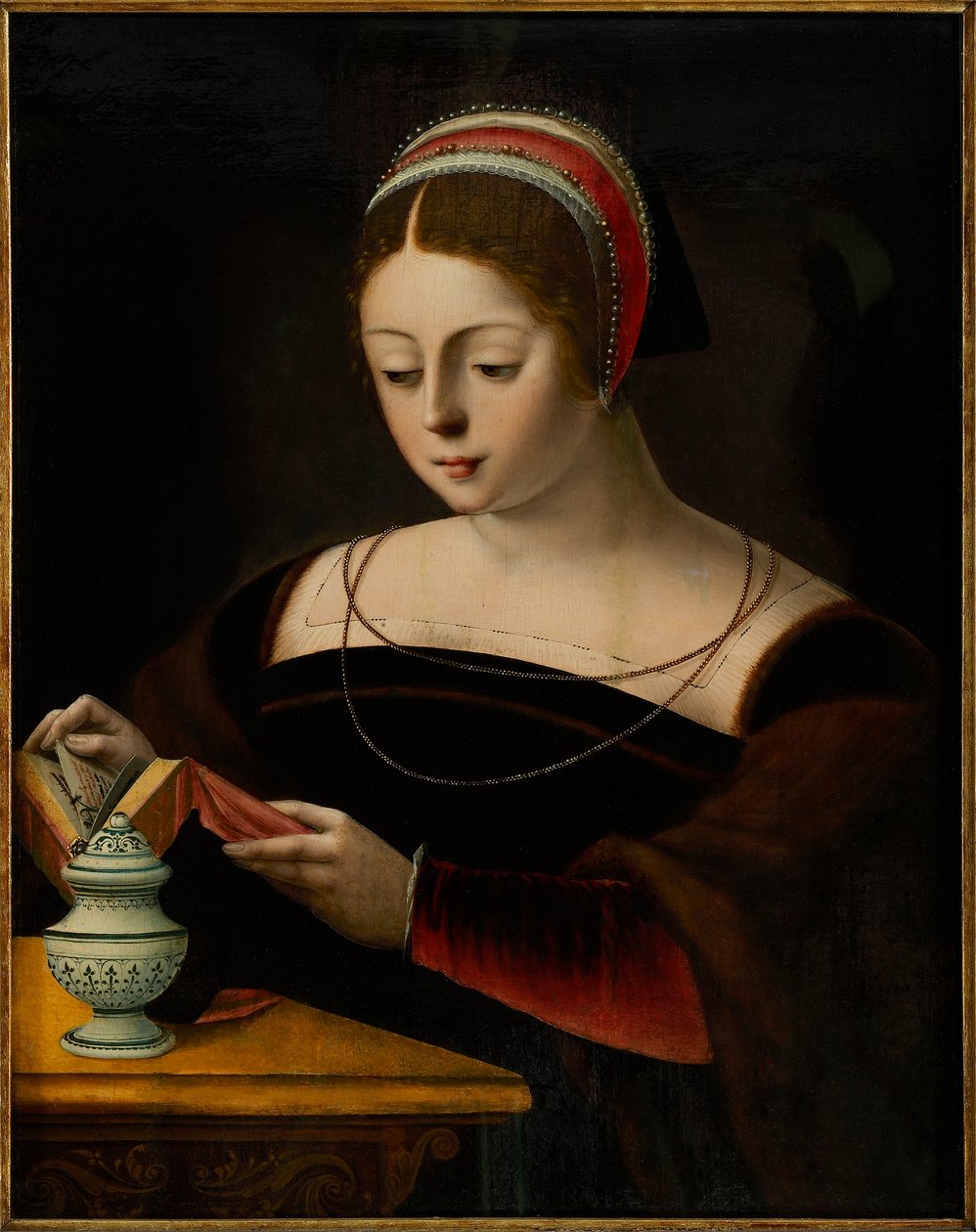 Maria Magdalene, c.1540. af Master of the Female Half Lengths