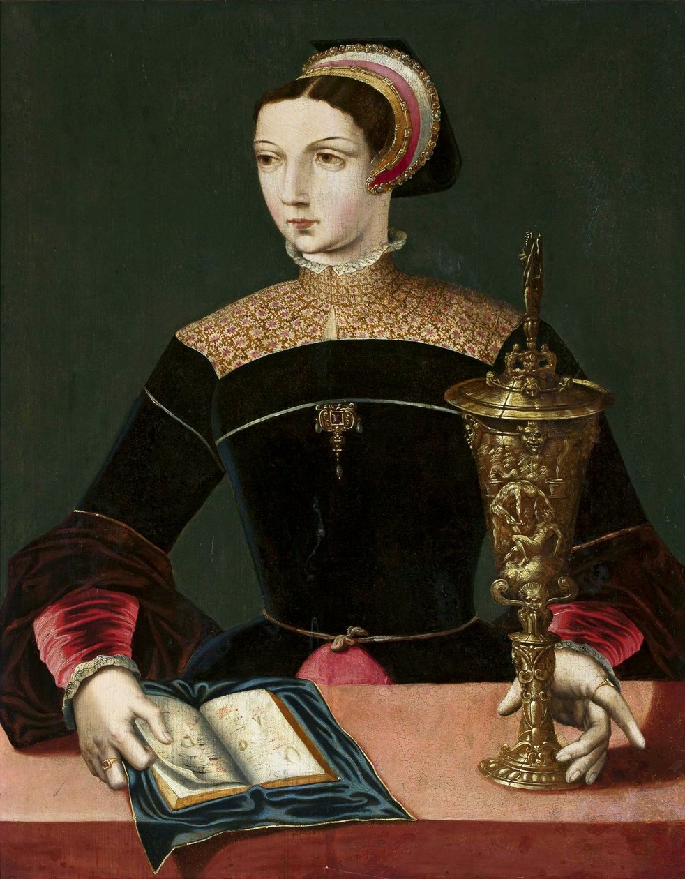 Magdalene læsning af Master of the Female Half Lengths