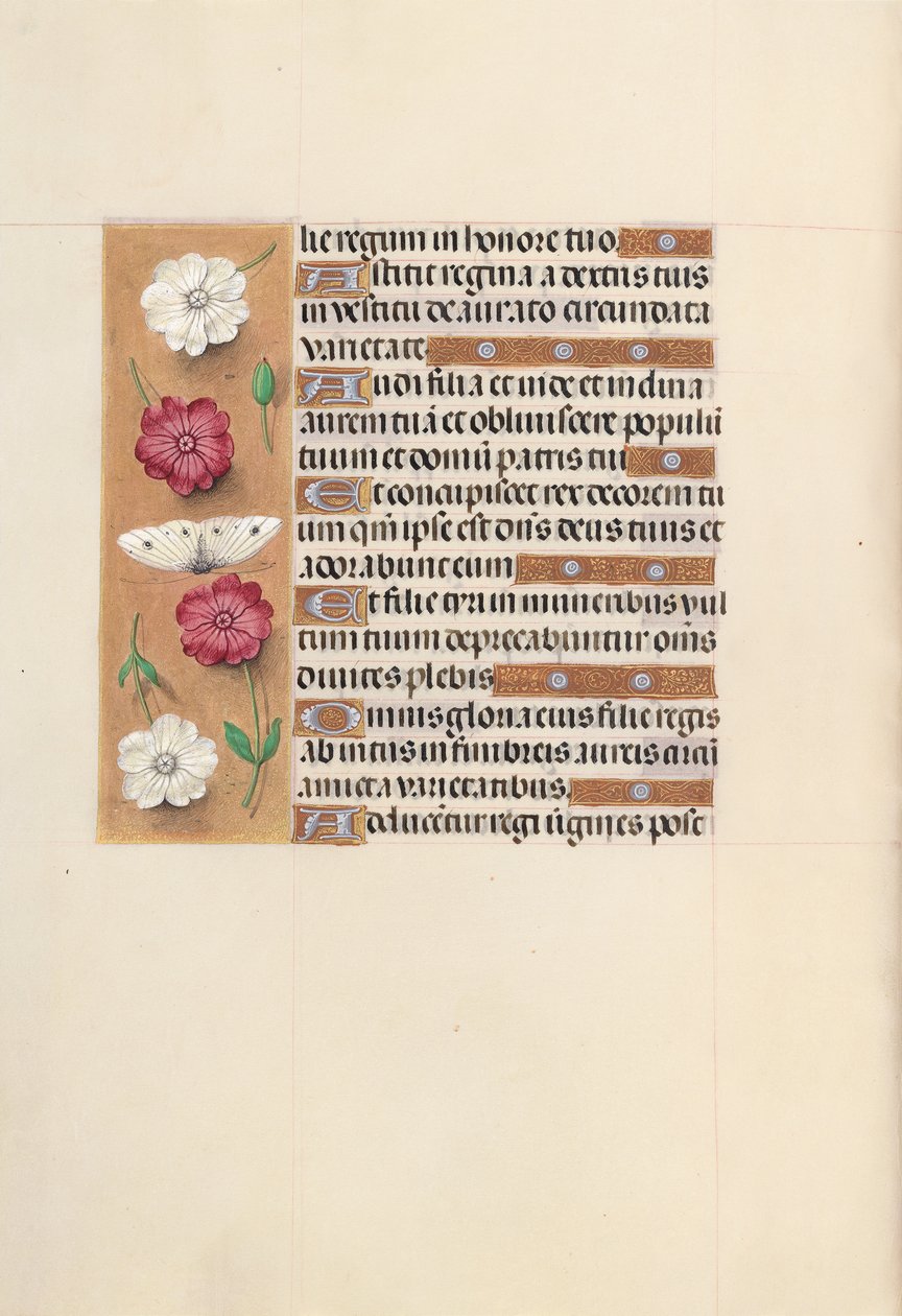 Hours of Dronning Isabella den Katolik, Dronning af Spanien: Fol. 104v, ca. 1500. af Master of the First Prayerbook of Maximillian