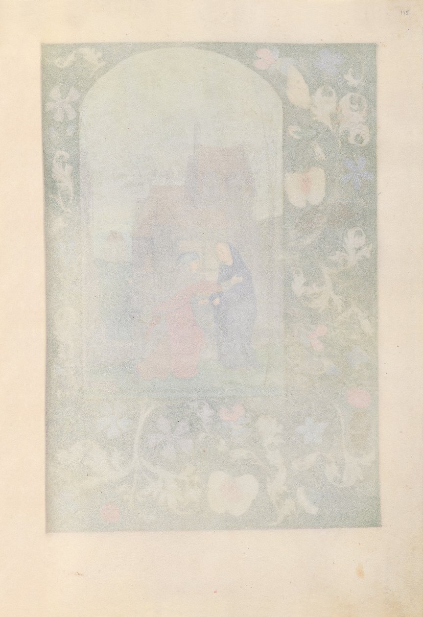 Dronning Isabella den Katolskes timer, dronning af Spanien:  Fol. 115r af Master of the First Prayerbook of Maximillian