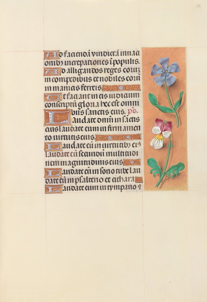 Hours of Dronning Isabella den Katolik, Dronning af Spanien: Fol. 122r, ca. 1500. af Master of the First Prayerbook of Maximillian