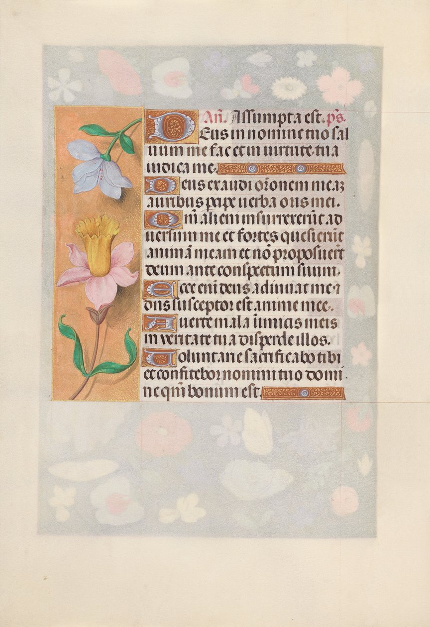 Hours of Dronning Isabella den Katolik, Dronning af Spanien: Fol. 127v, ca. 1500. af Master of the First Prayerbook of Maximillian