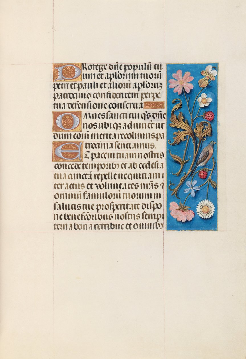 Hours of Dronning Isabella den Katolik, Dronning af Spanien: Fol. 135r, ca. 1500. af Master of the First Prayerbook of Maximillian