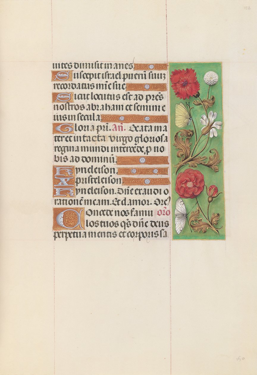 Hours of Dronning Isabella den Katolik, Dronning af Spanien: Fol. 152r, ca. 1500. af Master of the First Prayerbook of Maximillian