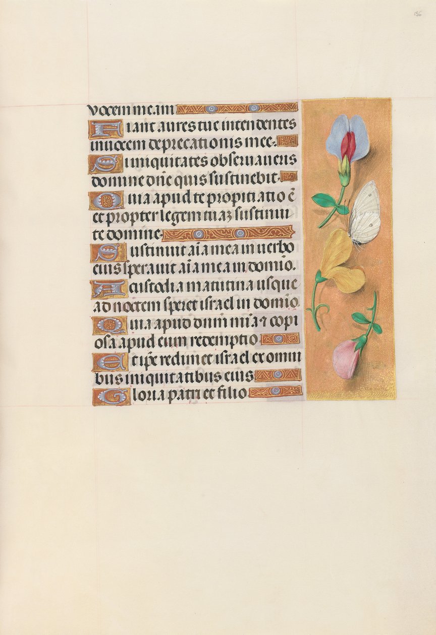 Hours of Dronning Isabella den Katolik, Dronning af Spanien: Fol. 156r, ca. 1500. af Master of the First Prayerbook of Maximillian