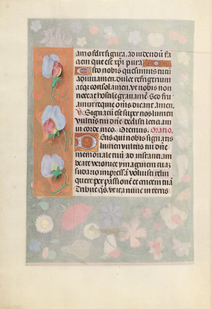 Hours of Dronning Isabella den Katolik, Dronning af Spanien: Fol. 15v, c. 1500. af Master of the First Prayerbook of Maximillian