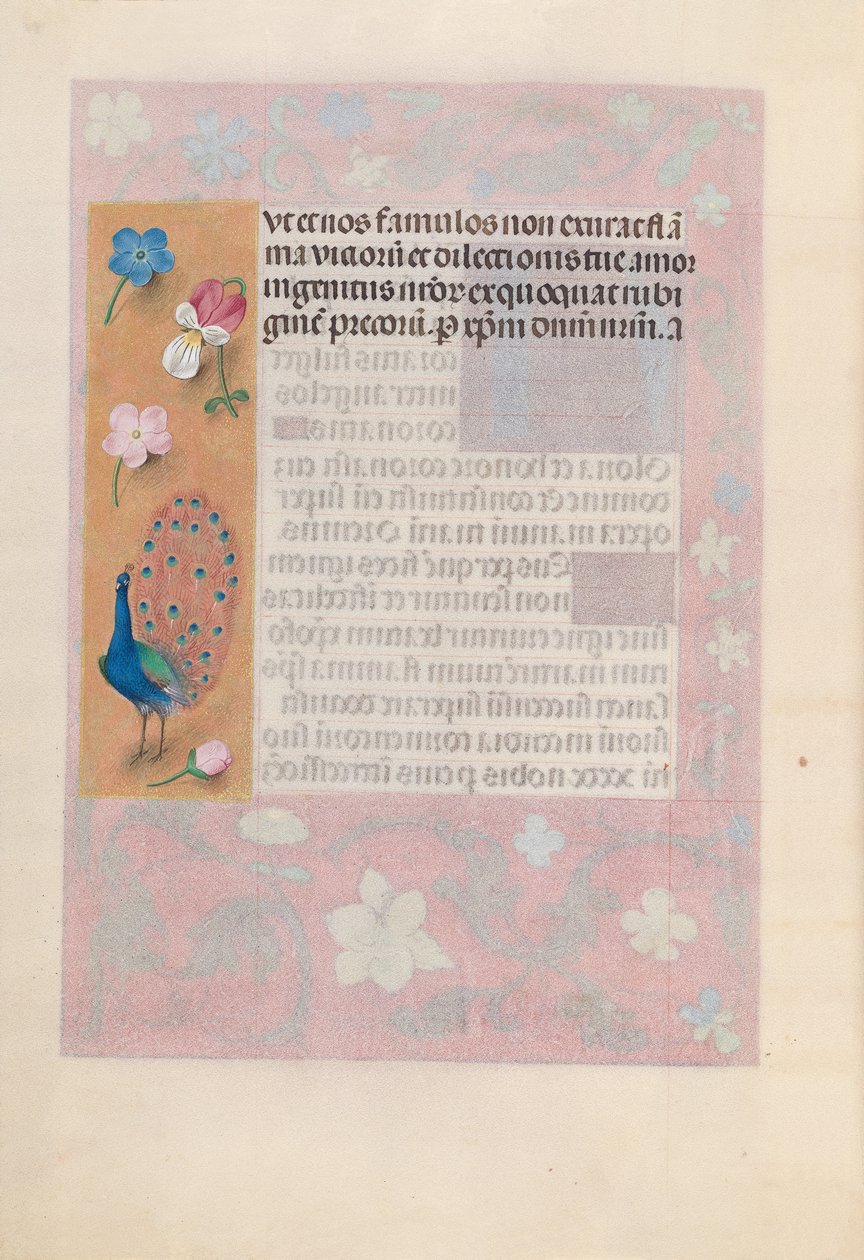 Dronning Isabella den katolske, dronning af Spaniens åbningstider: Fol. 180V, ca. 1500. af Master of the First Prayerbook of Maximillian
