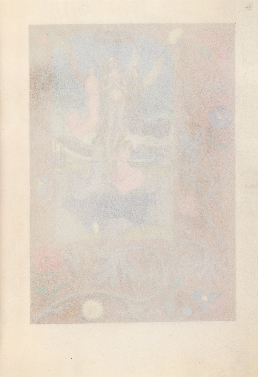 Dronning Isabella den katolske, dronning af Spaniens åbningstider: Fol. 193r, ca. 1500. af Master of the First Prayerbook of Maximillian