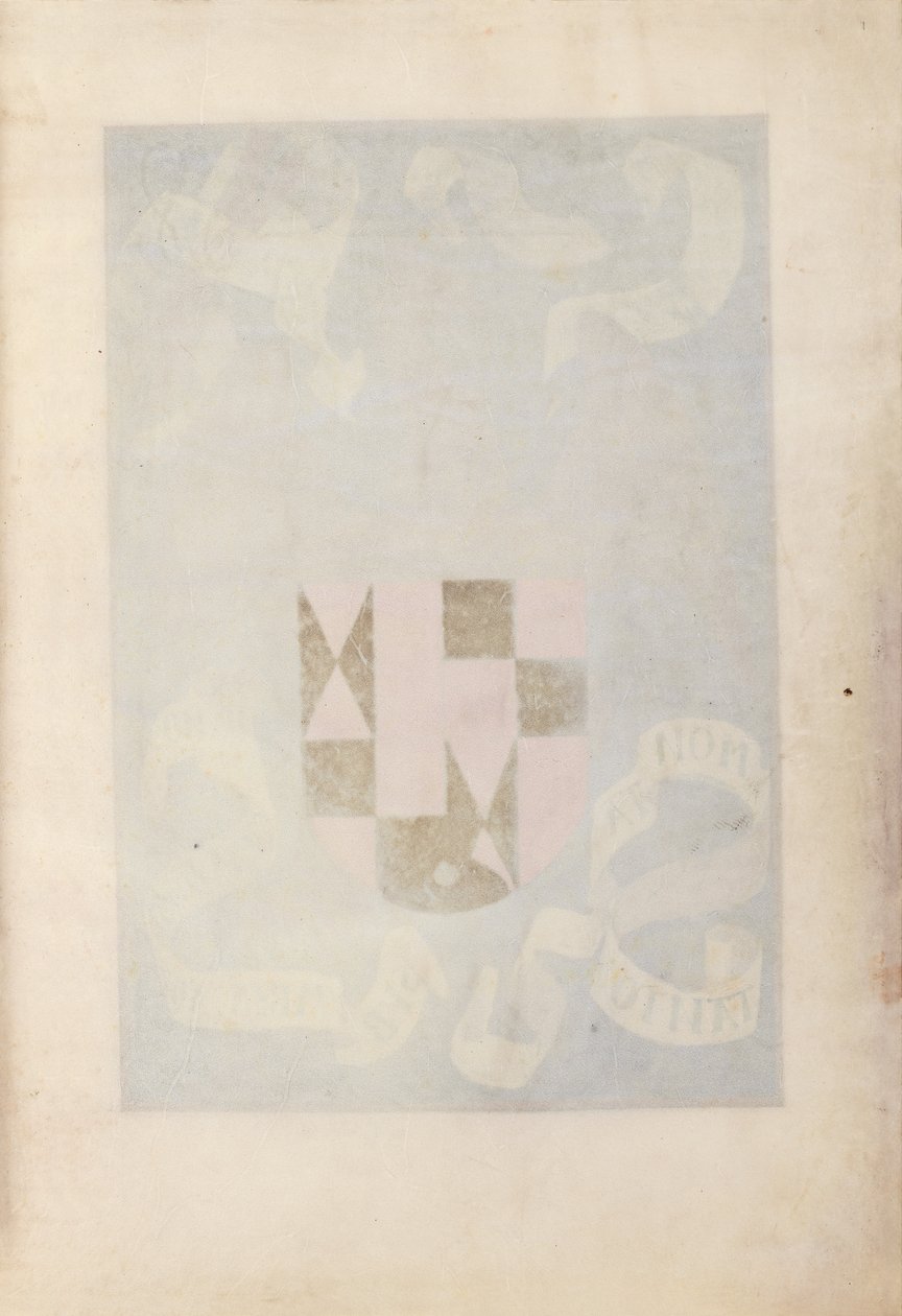 Dronning Isabella den katolske, dronning af Spaniens åbningstider: Fol. 1r, c. 1500. af Master of the First Prayerbook of Maximillian