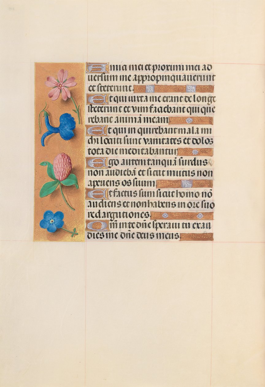 Hours of Dronning Isabella den Katolik, Dronning af Spanien: Fol. 203v, ca. 1500. af Master of the First Prayerbook of Maximillian