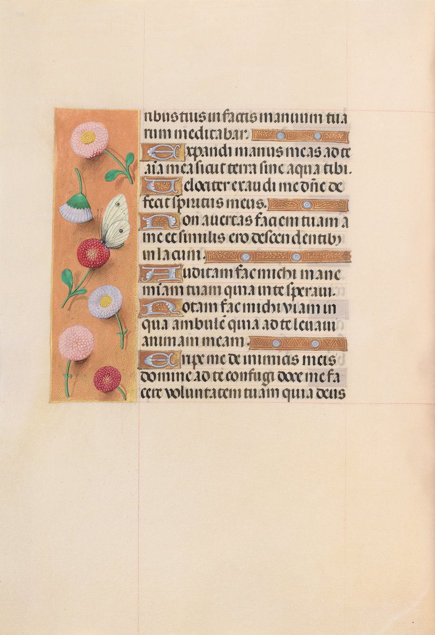 Dronning Isabella den katolske, dronning af Spaniens åbningstider: Fol. 209v, ca. 1500. af Master of the First Prayerbook of Maximillian