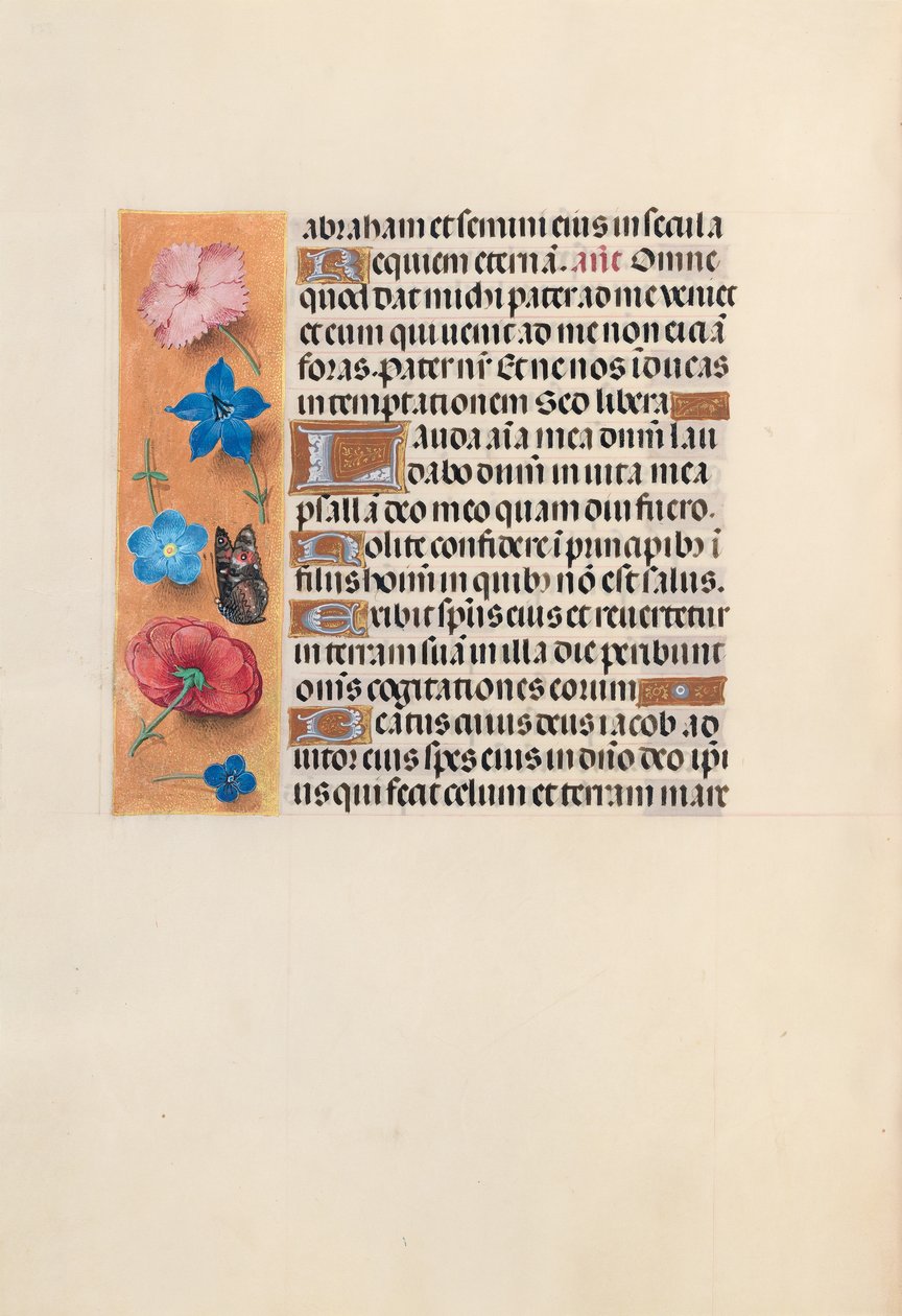 Hours of Dronning Isabella den Katolik, Dronning af Spanien: Fol. 224v, ca. 1500. af Master of the First Prayerbook of Maximillian