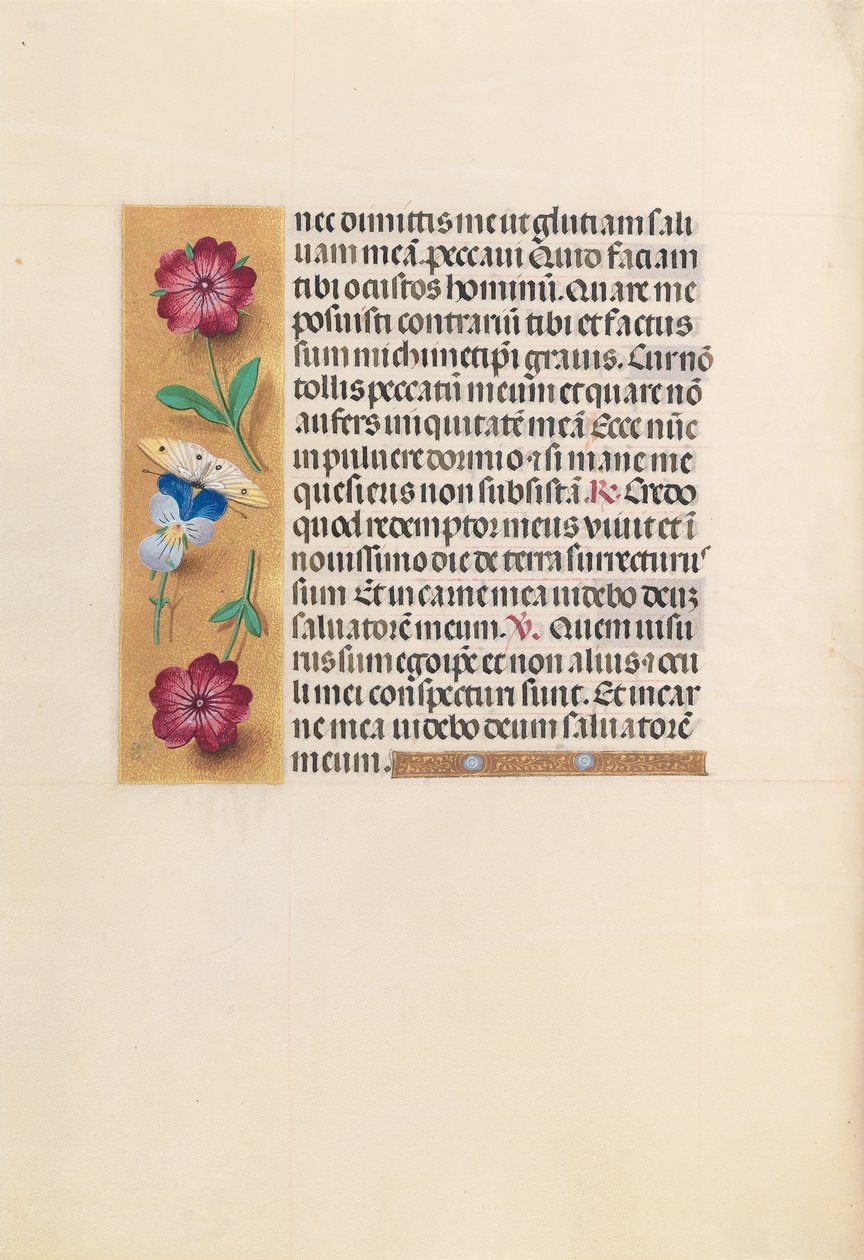 Hours of Dronning Isabella den Katolik, Dronning af Spanien: Fol. 231v, ca. 1500. af Master of the First Prayerbook of Maximillian
