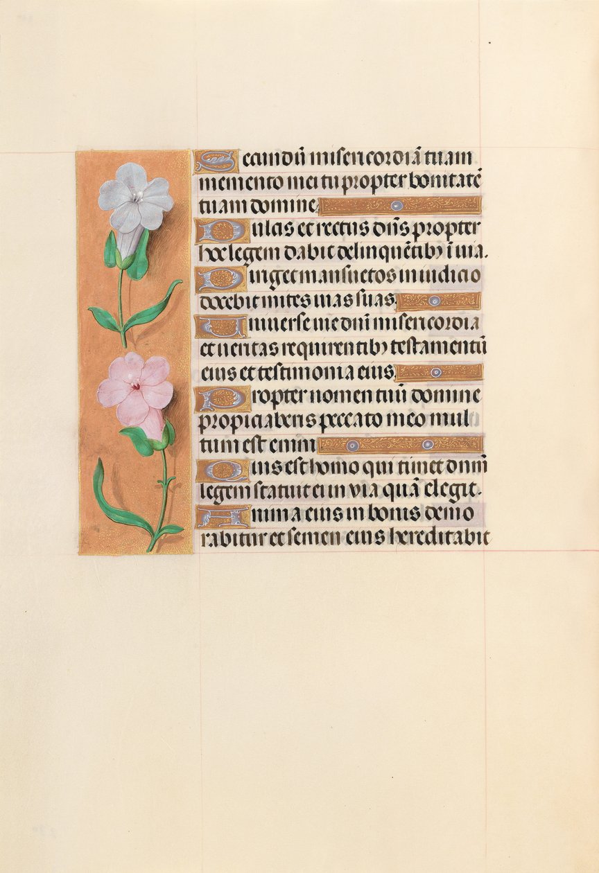 Hours of Dronning Isabella den Katolik, Dronning af Spanien: Fol. 234v, ca. 1500. af Master of the First Prayerbook of Maximillian