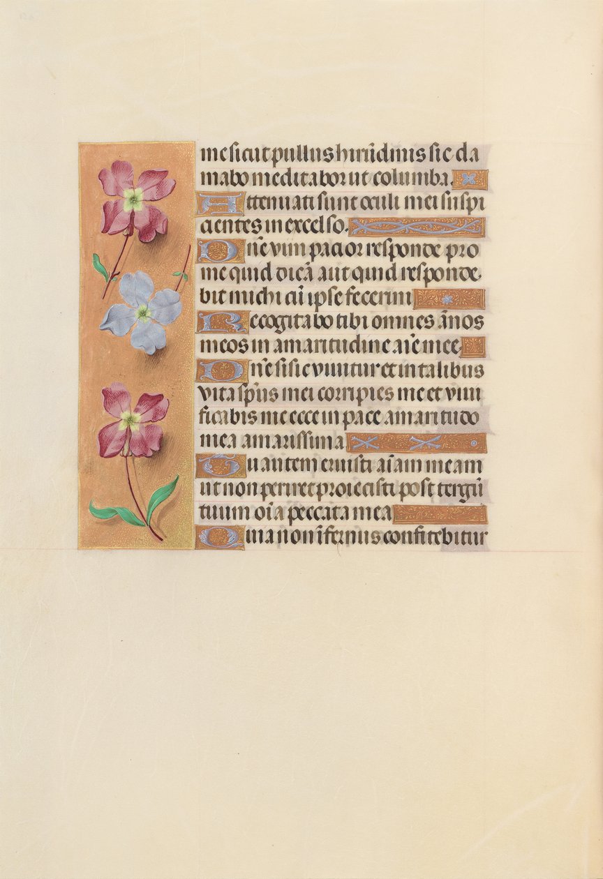 Hours of Dronning Isabella den Katolik, Dronning af Spanien: Fol. 251v, ca. 1500. af Master of the First Prayerbook of Maximillian