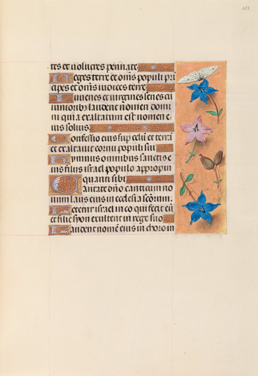 Hours of Dronning Isabella den Katolik, Dronning af Spanien: Fol. 253r, ca. 1500. af Master of the First Prayerbook of Maximillian