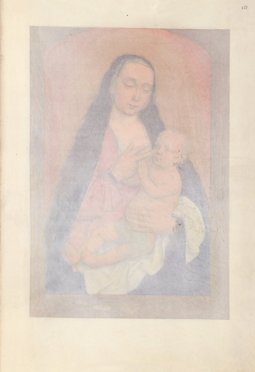 Hours of Dronning Isabella den Katolik, Dronning af Spanien: Fol. 257r, ca. 1500. af Master of the First Prayerbook of Maximillian
