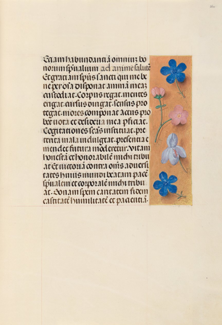 Dronning Isabella den katolske, dronning af Spaniens åbningstider: Fol. 260r, ca. 1500. af Master of the First Prayerbook of Maximillian