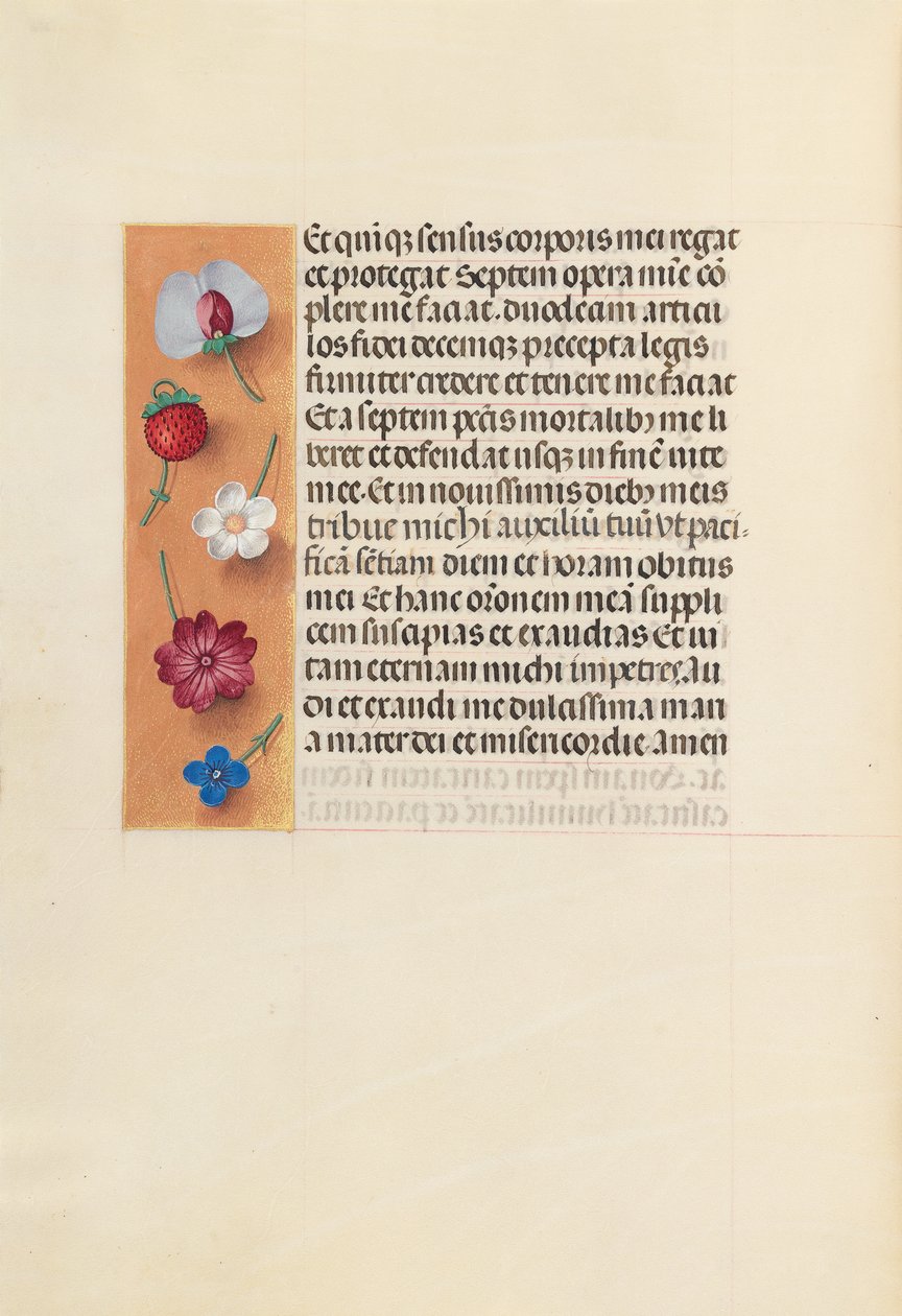 Hours of Dronning Isabella den Katolik, Dronning af Spanien: Fol. 260v, Pieta, ca. 1500. af Master of the First Prayerbook of Maximillian