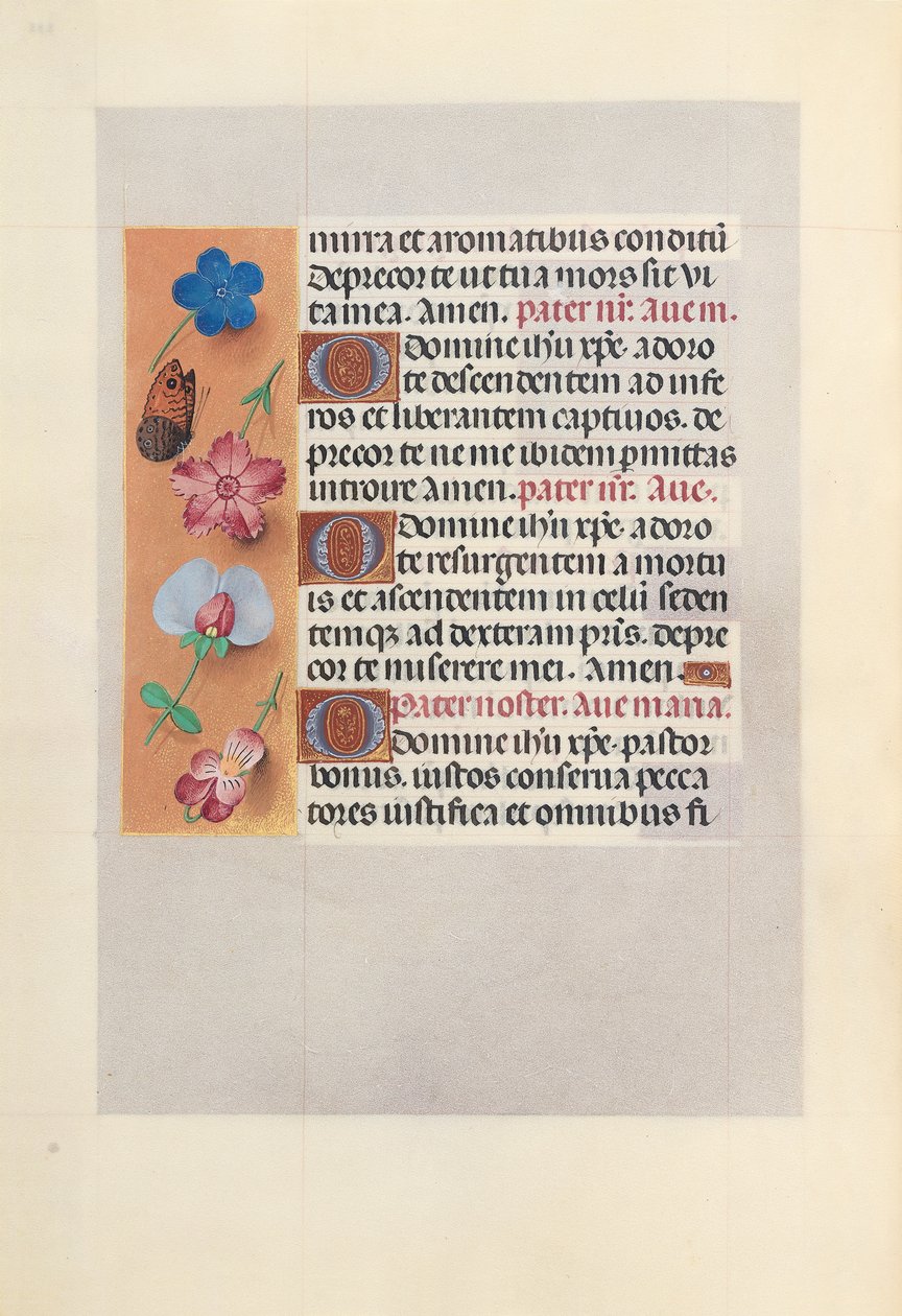 Hours of Dronning Isabella den Katolik, Dronning af Spanien: Fol. 265v, ca. 1500. af Master of the First Prayerbook of Maximillian