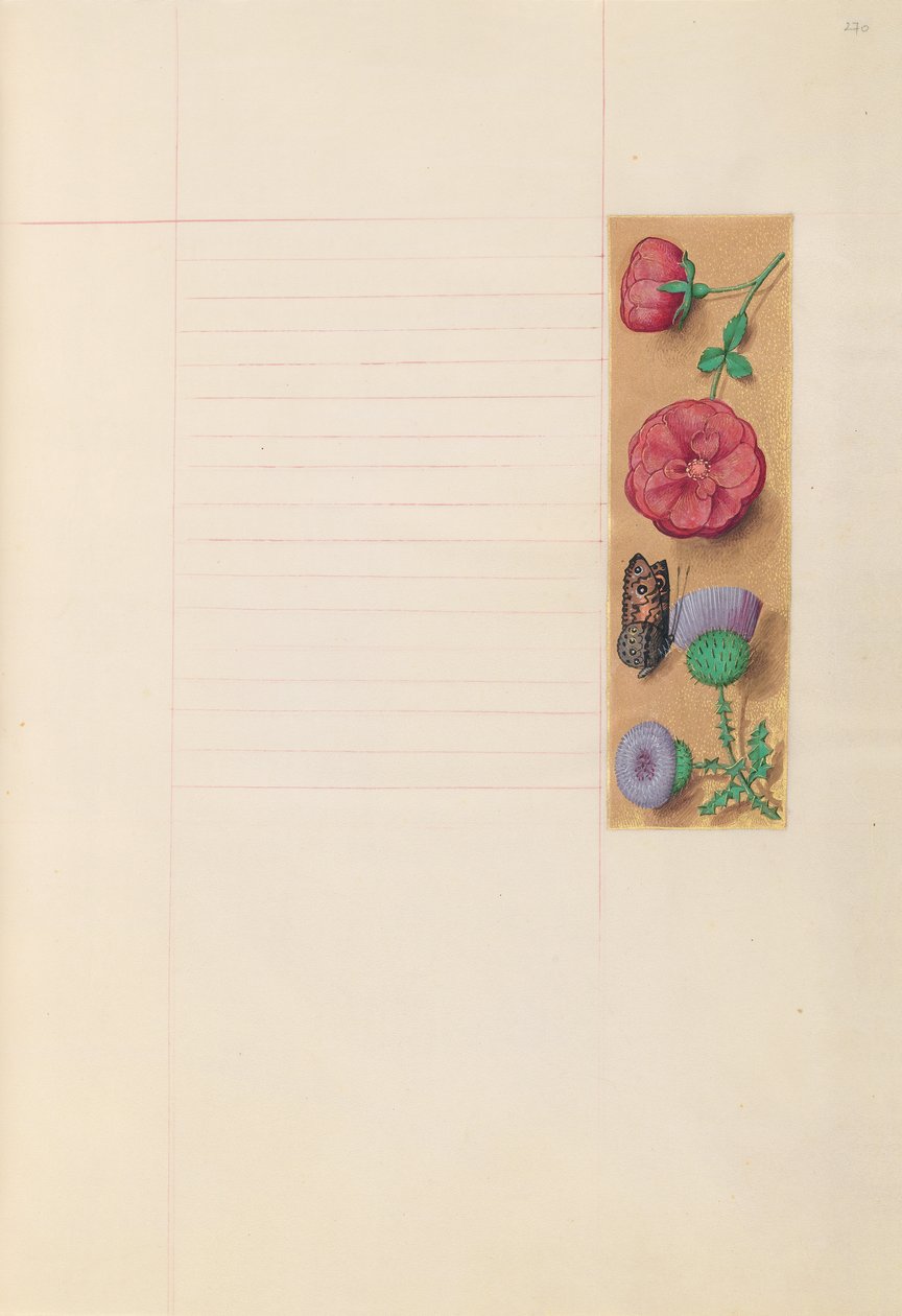 Dronning Isabella den katolske, dronning af Spaniens åbningstider: Fol. 270r, ca. 1500. af Master of the First Prayerbook of Maximillian