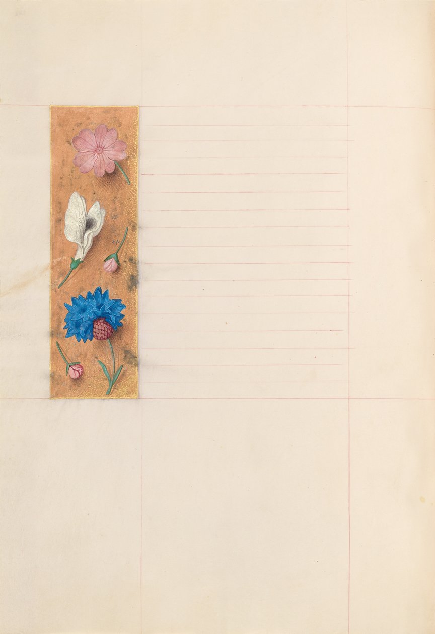 Dronning Isabella den katolske, dronning af Spaniens åbningstider: Fol. 272v, ca. 1500. af Master of the First Prayerbook of Maximillian