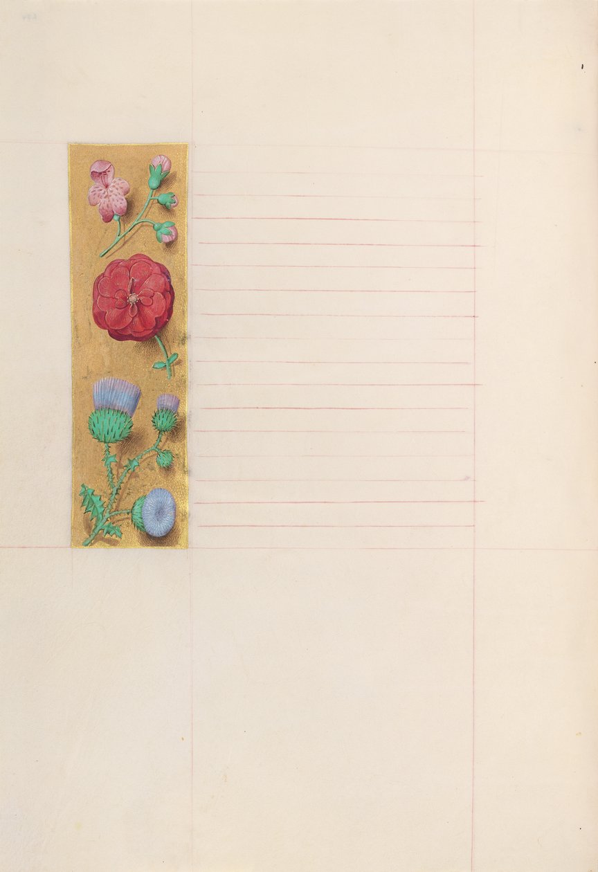 Hours of Dronning Isabella den Katolik, Dronning af Spanien: Fol. 274v, ca. 1500. af Master of the First Prayerbook of Maximillian