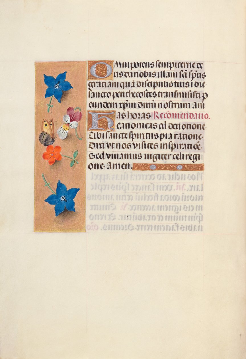 Hours of Dronning Isabella den Katolik, Dronning af Spanien: Fol. 36v, ca. 1500. af Master of the First Prayerbook of Maximillian
