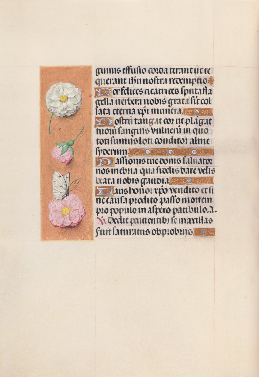 Hours of Dronning Isabella den Katolik, Dronning af Spanien: Fol. 58v, ca. 1500. af Master of the First Prayerbook of Maximillian