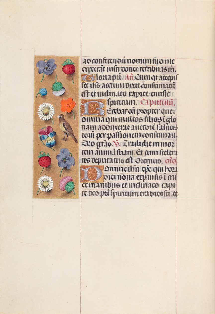 Hours of Dronning Isabella den Katolik, Dronning af Spanien: Fol. 70v, ca. 1500. af Master of the First Prayerbook of Maximillian