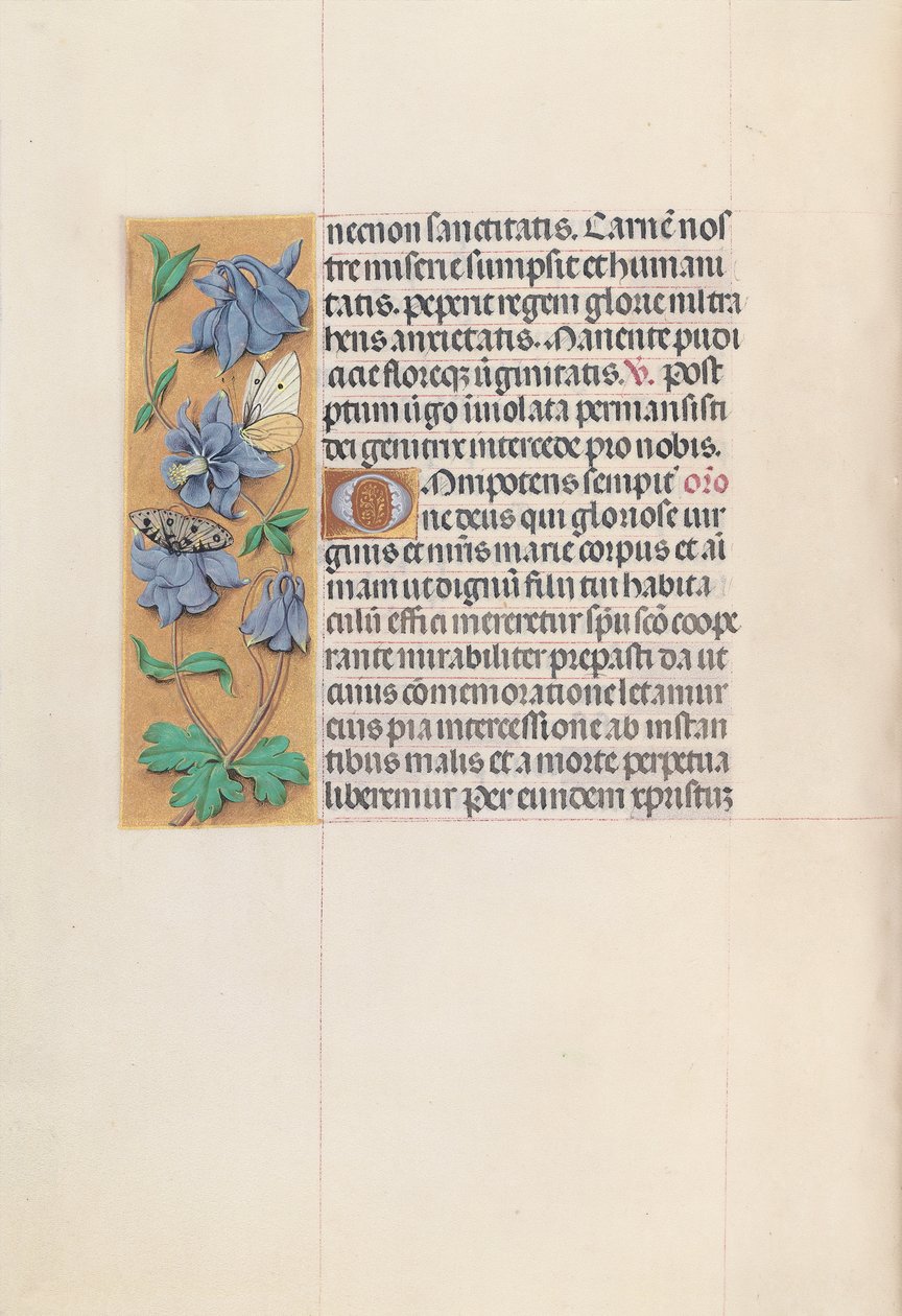 Hours of Dronning Isabella den Katolik, Dronning af Spanien: Fol. 83v, ca. 1500. af Master of the First Prayerbook of Maximillian