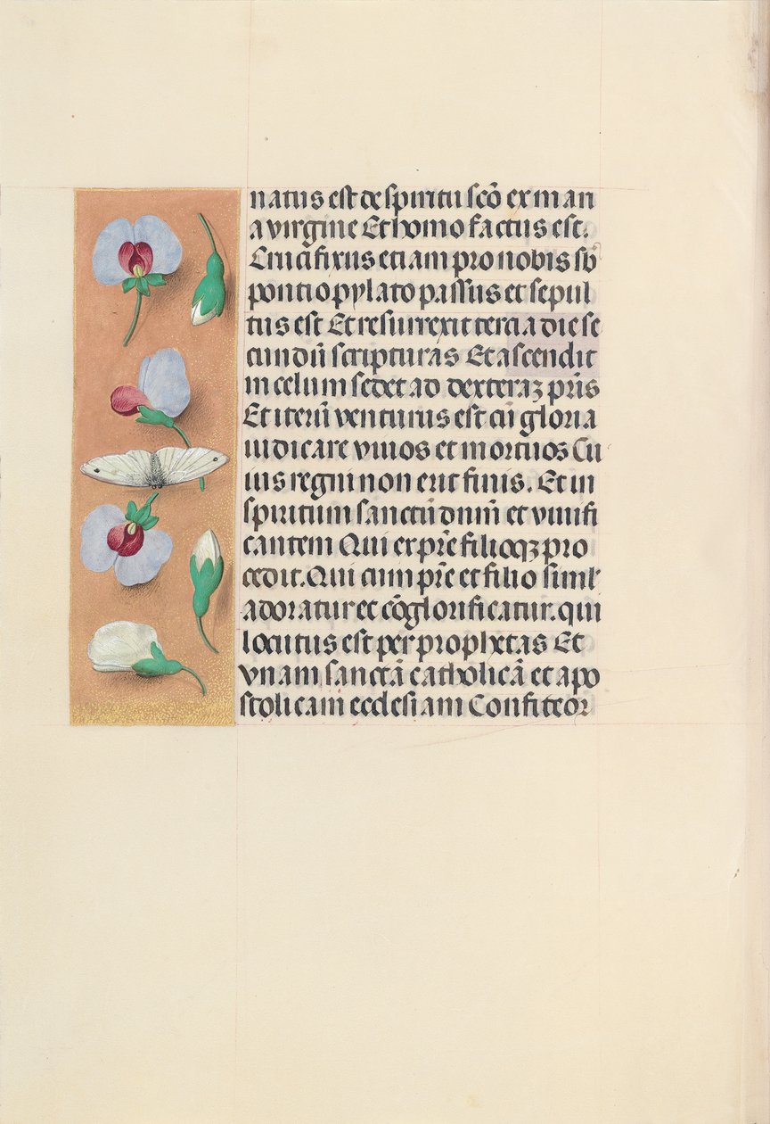 Hours of Dronning Isabella den Katolik, Dronning af Spanien: Fol. 91v, c. 1500. af Master of the First Prayerbook of Maximillian
