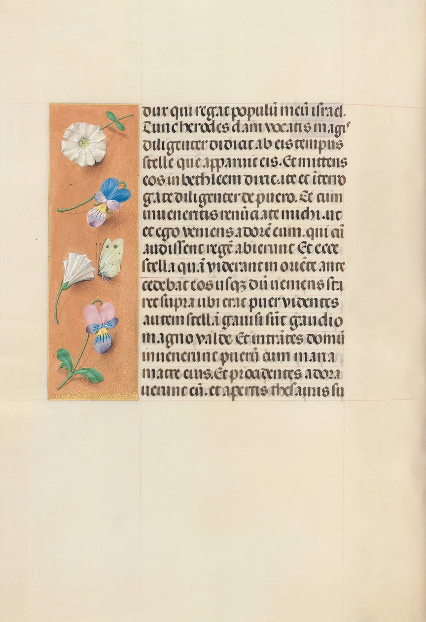 Hours of Dronning Isabella den Katolik, Dronning af Spanien: Fol. 95v, ca. 1500. af Master of the First Prayerbook of Maximillian