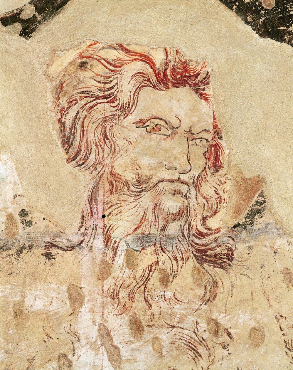 Tegning (sinopia og fresco) af Master of the Fogg Pieta