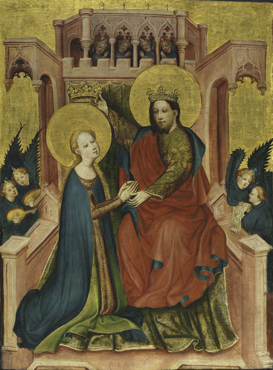 Kroning af Jomfru Maria af Master of the Fröndenberg Altarpiece
