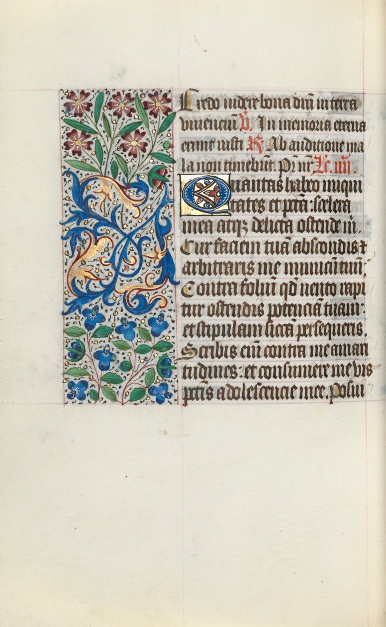 Tidebog (brug af Rouen): fol. 122v af Master of the Geneva Latini