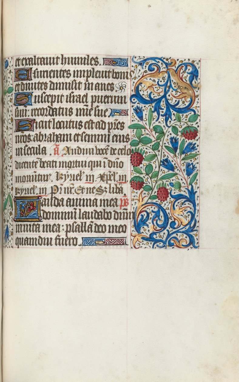 Timebog Brug af Rouen: fol. 108r, ca. 1470. af Master of the Geneva Latini
