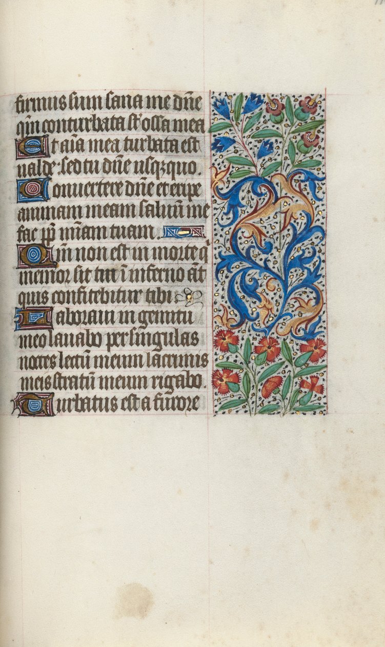 Timebog Brug af Rouen: fol. 112r, ca. 1470. af Master of the Geneva Latini