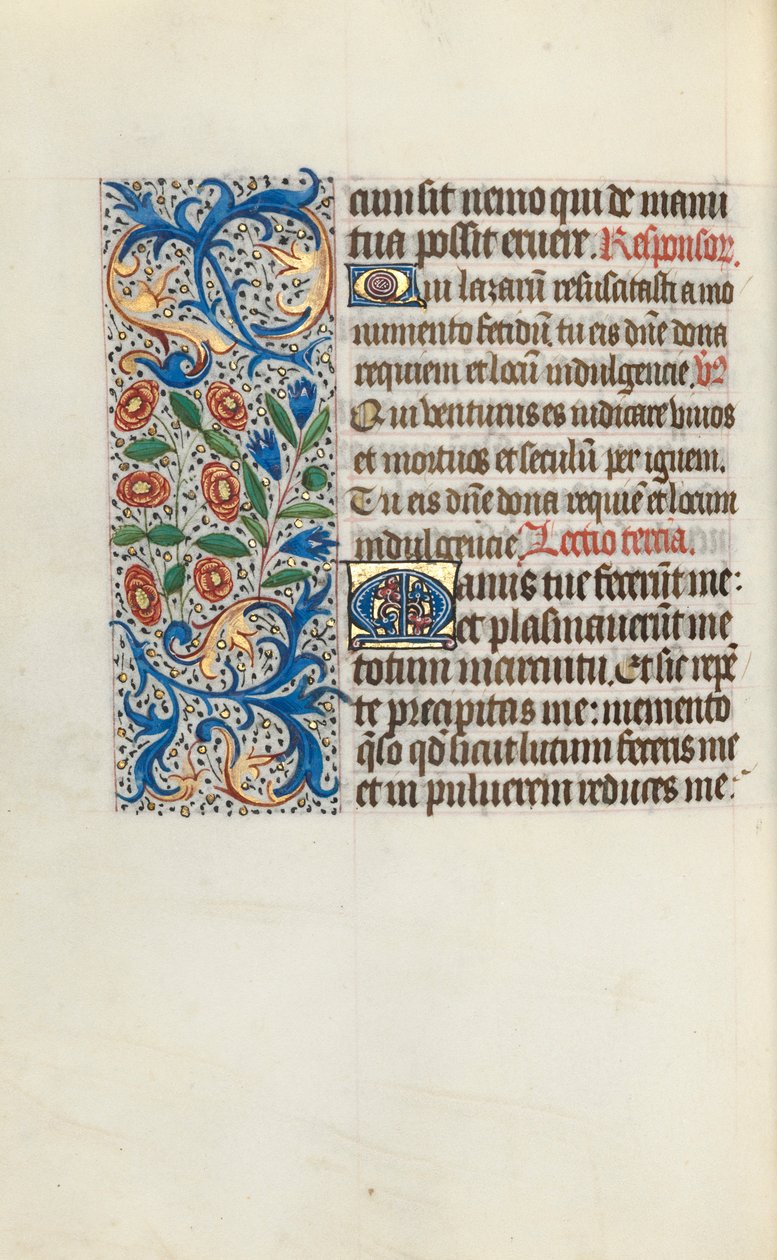Timebog Brug af Rouen: fol. 116v, ca. 1470. af Master of the Geneva Latini