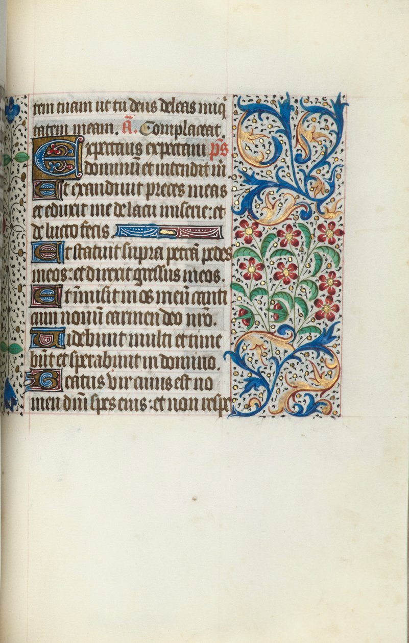 Timebog Brug af Rouen: fol. 125r, ca. 1470. af Master of the Geneva Latini