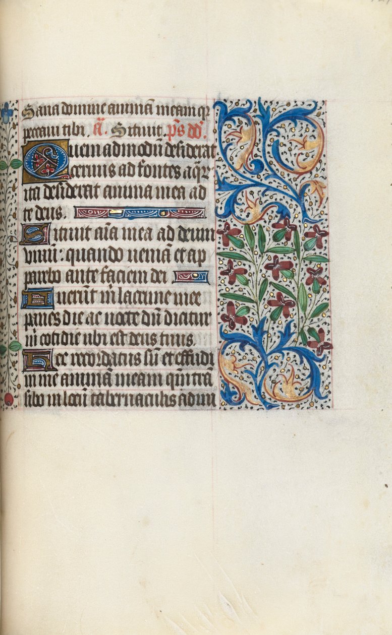 Timebog Brug af Rouen: fol. 129r, ca. 1470. af Master of the Geneva Latini